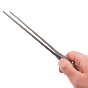 Must-Have NatureHolic Scaping Tweezers straight silver, gerade Pflanzenpinzette, 27 cm
